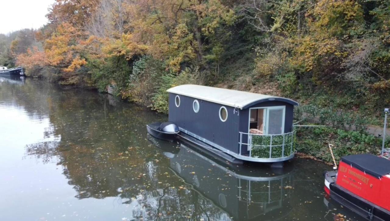 Ferienwohnung Lady Florence, Maidstone A Unique River Boat With Castle Views Exterior foto